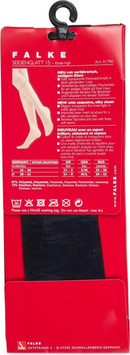 Image du produit Falke Seidenglatt 15 KH (15 DEN, 39 - 42)