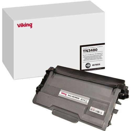 Productafbeelding Viking Tonercartridge Compatibel Brother TN-3480 Zwart (BK)