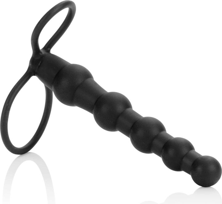 Immagine prodotto CalExotics Love Rider Silicone perline doppio penetratore Strap On