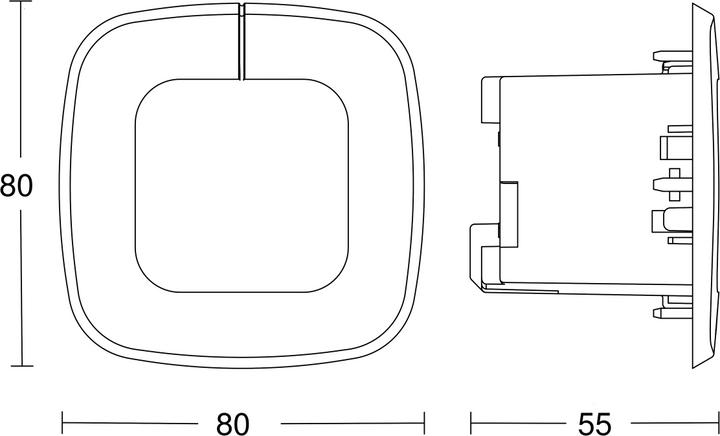 Nährwerte und Zutaten Steinel Präsenzmelder IR Quattro SLIM (16 m)