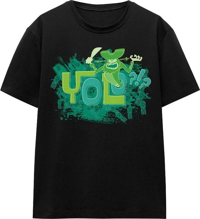 Actual product image Spongebob Squarepants Unisex Adult Yolo?!? T-Shirt (S)