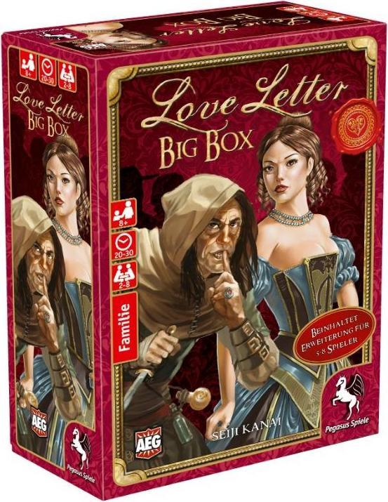 Actual product image Pegasus Love Letter Big Box (German)