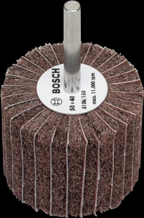 Actual product image Bosch Zubehör Flap sander fleece for drilling machines, 50 mm (150)