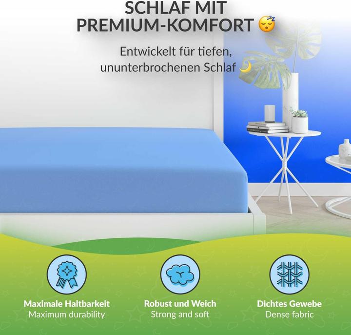 Actual product image Etérea Microfibre Jersey Fitted Sheet (140 x 200 cm, 160 x 200)