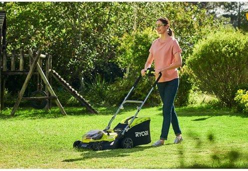 Produktbild Ryobi Hybrid lawn mower (Akkubetrieb)