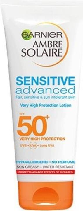 Actual product image Garnier Ambre Solaire (Sun cream face, SPF 50+, 50 ml, 73 g)