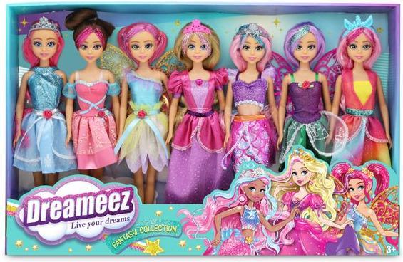 Image du produit Dreameez FUN 7pk Fantasy Dolls (poupées de fantaisie)