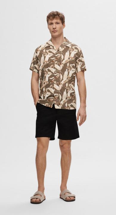Actual product image Selected Homme Cuban Collar Shirt (M)