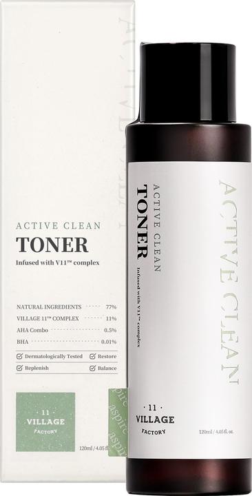 Village 11 Factory Active clean toner (Tonic, 120 ml)