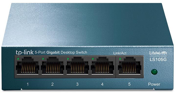Actual product image TP-Link TL-SG105S - (5 Ports)