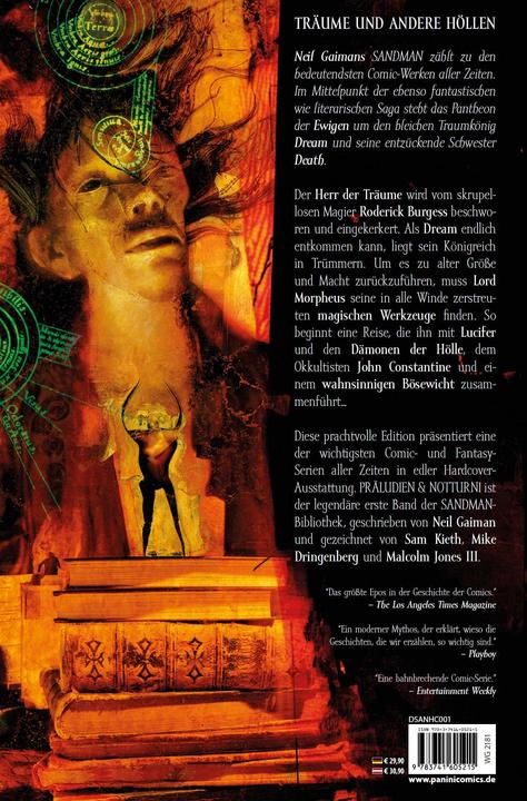 Produktbild Panini Sandman Deluxe (Deutsch, Neil Gaiman, 2017)