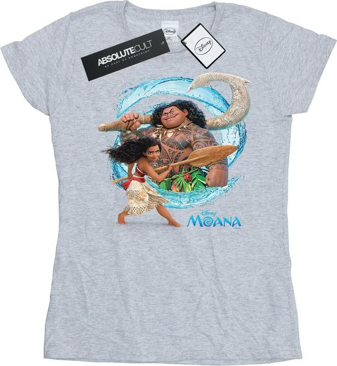 Image du produit Disney - T-shirt MOANA AND MAUI WAVE - Femme (XXL)