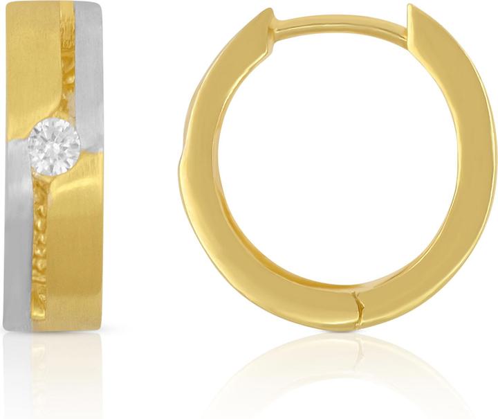 Immagine prodotto Muau Creoli (Oro bianco 750/18 K, Oro giallo 750/18 K Oro giallo)