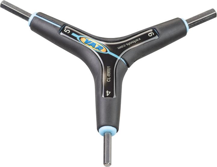VAR Clé Hexagonal Triple 4/5/6mm