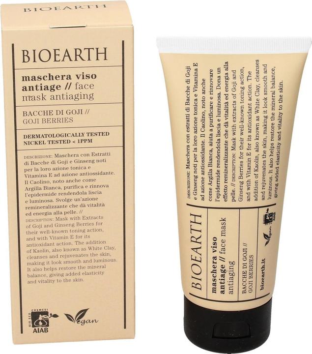 Image du produit Bioearth Masque facial Antiage aux baies Baies de goji Baie de loup 100 ML (100 ml)