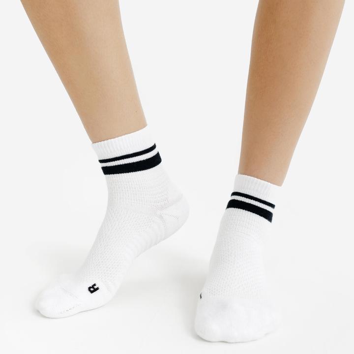 Produktbild Decathlon Socken Low 3er-Pack- schwarz/weiss (39, 42)