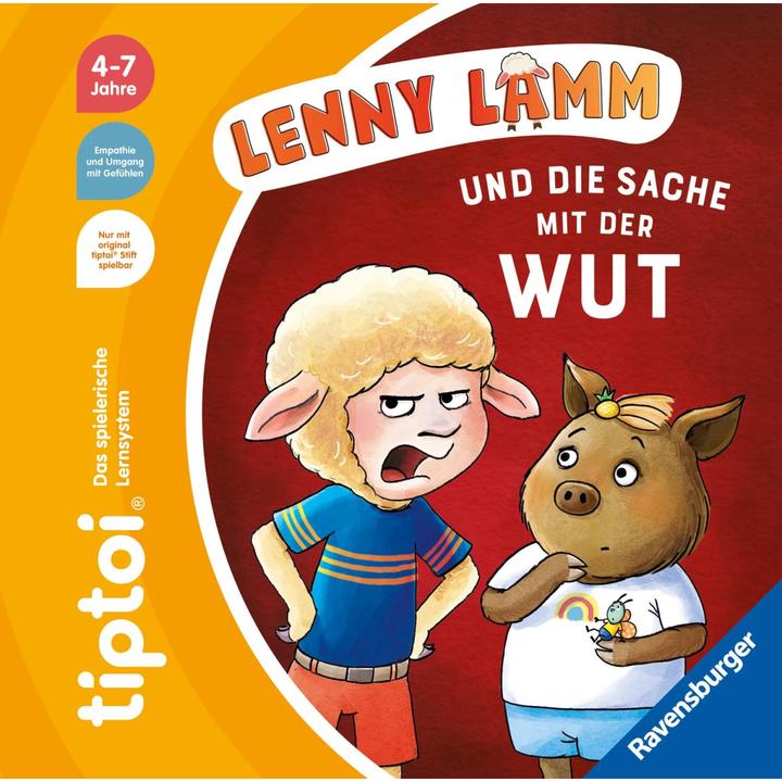 tiptoi Lenny Lamm und die Sache mit der Wut (Allemand, Anja Kiel, Antje Hagemann, 2024)