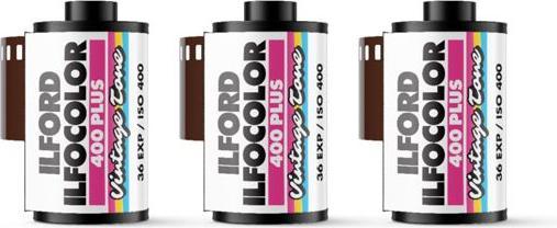 Image du produit Ilford 1x3 Ilfocolor 400+ 135/36 tons vintage