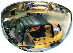 Actual product image Dancop Dome mirror quarter sphere D60cm