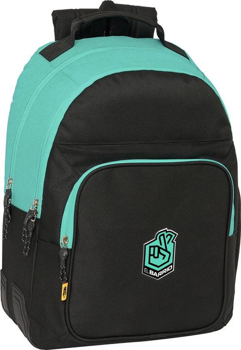 Produktbild Kings League Schulrucksack El barrio Schwarz 32 x 42 x 15 cm