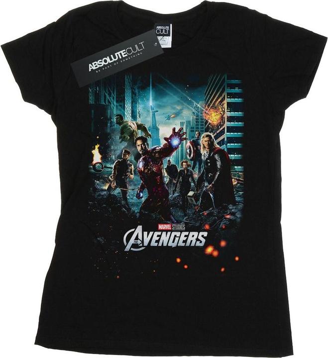 Produktbild Marvel The Avengers Poster TShirt (L)
