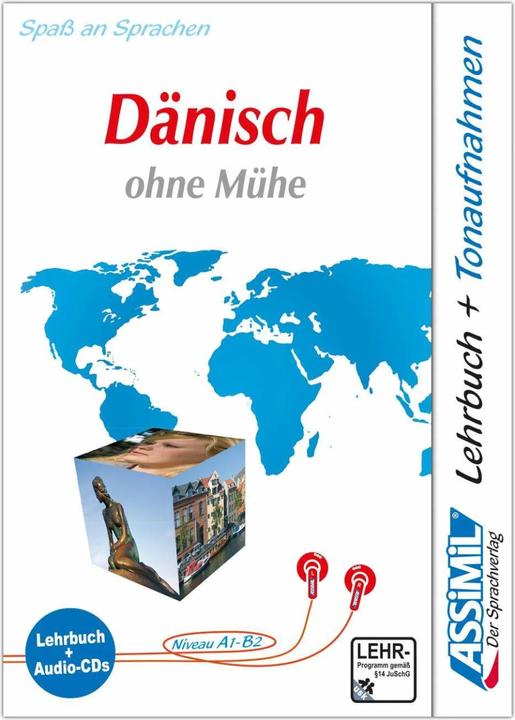 Produktbild . Dänisch ohne Mühe. Multimedia-Classic. Lehrbuch und 4 Audio-CDs (Deutsch, 2002)