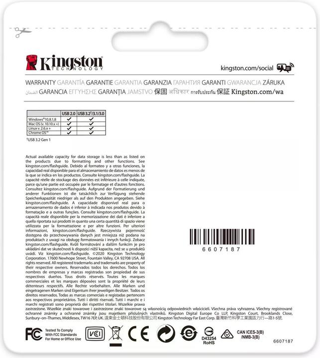 Produktbild Kingston DataTraveler Kyson (512 GB, USB-A, USB 3.1)