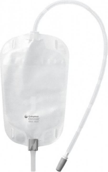 Actual product image Conveen Leg bag multi chamber 600ml 45cm back valve sterile