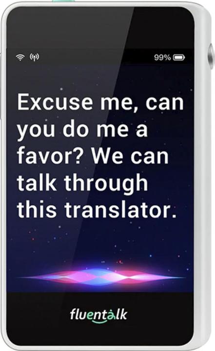 Actual product image Timekettle Fluentalk T1 Mini Handheld Translator (1 GB)