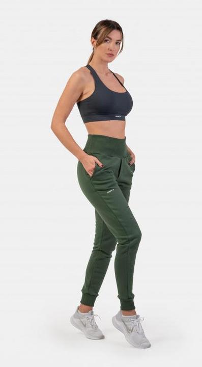 Immagine prodotto Nebbia High-Waist Loose Fit Sweatpants "Feeling Good" 409 dark green (XS)