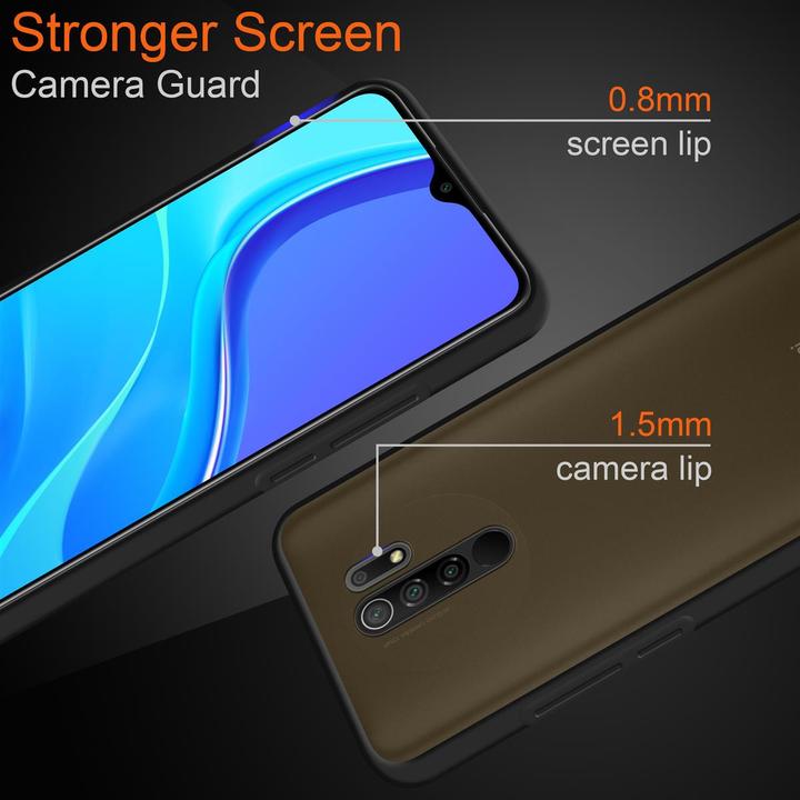 Actual product image Cadorabo Hybrid Matt Cover (Xiaomi Redmi 9)