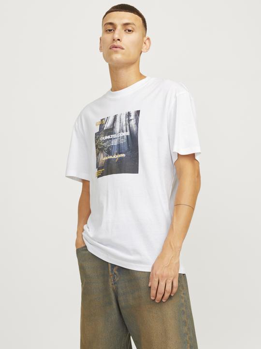 Immagine prodotto Jack & Jones T-shirt stampata con scollo rotondo (XL)