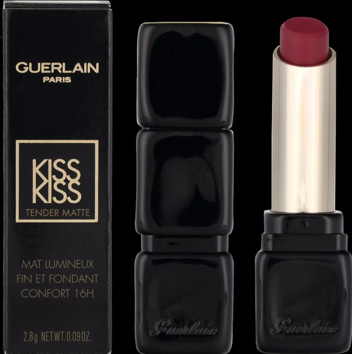 Actual product image Guerlain KissLips Tender Matte No 880 (880 Caress Plum)