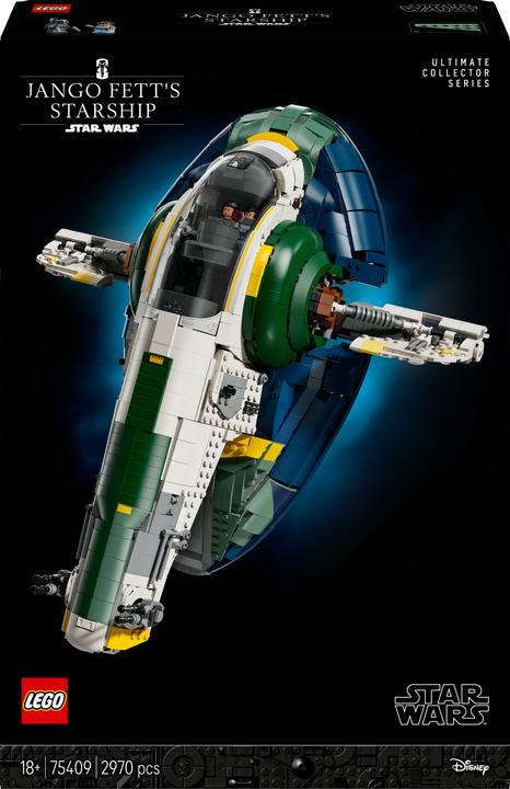 Image du produit LEGO 75409 Jango Fetts Sternenschiff der Firespray-Klasse (75409, LEGO Star Wars)