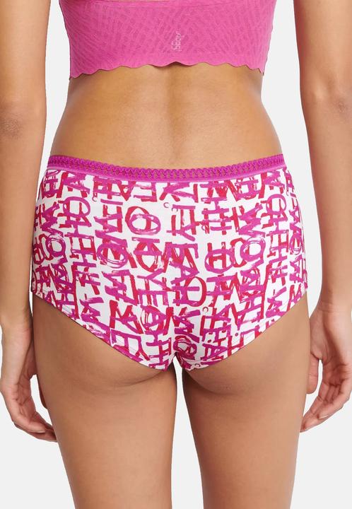 Produktbild Sloggi Unterhose GO CRUSH SHORT Panty 3er Pack (XXL, 3er Pack)