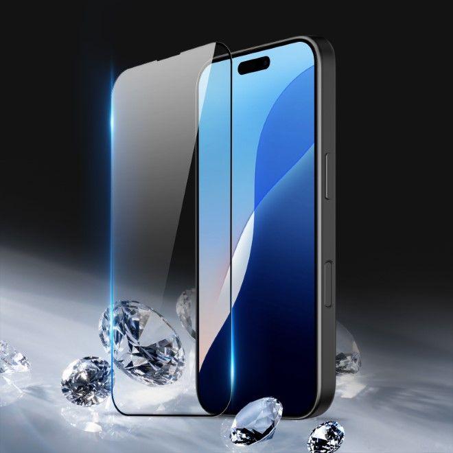 Productafbeelding Dux Ducis Gepantserd glas 10D (1 Stuk, Apple iPhone 16 Pro)