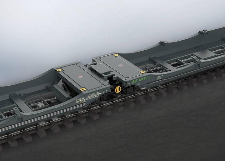 Actual product image Märklin 47472 H0 Glenk pocket wagon Sdggmrss MFD (Track VI)