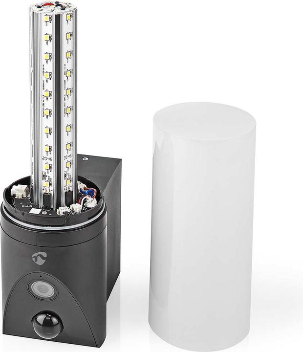 Actual product image Nedis SmartLife Outdoor Camera | Wi-Fi | Ambient Light | Full HD 1080p | IP65 | Cloud Storage (optionala (1920 x 1080 Pixels)
