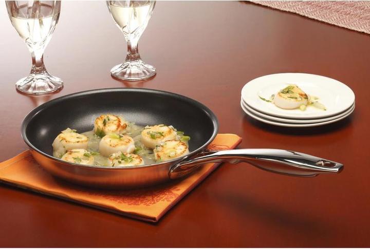 Actual product image Swiss Diamond XDInox (24 cm, Frying pan, Stainless steel, Cast aluminium)