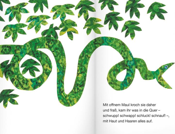 Actual product image Die Riesenschlange Sansibar (German, Richard Buckley, Eric Carle, 2016)