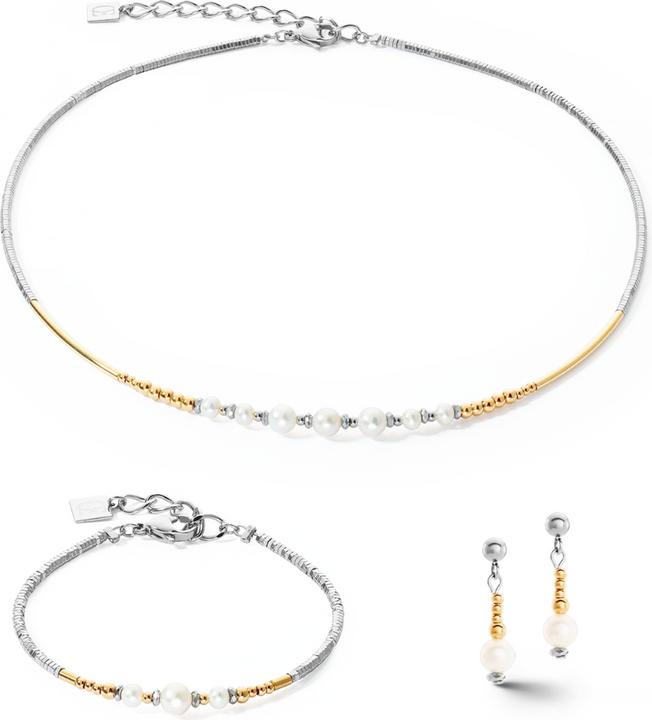 Immagine prodotto Coeur de Lion Collana di perle d'acqua dolce Classic Princess (Acciaio inossidabile, 60 cm)