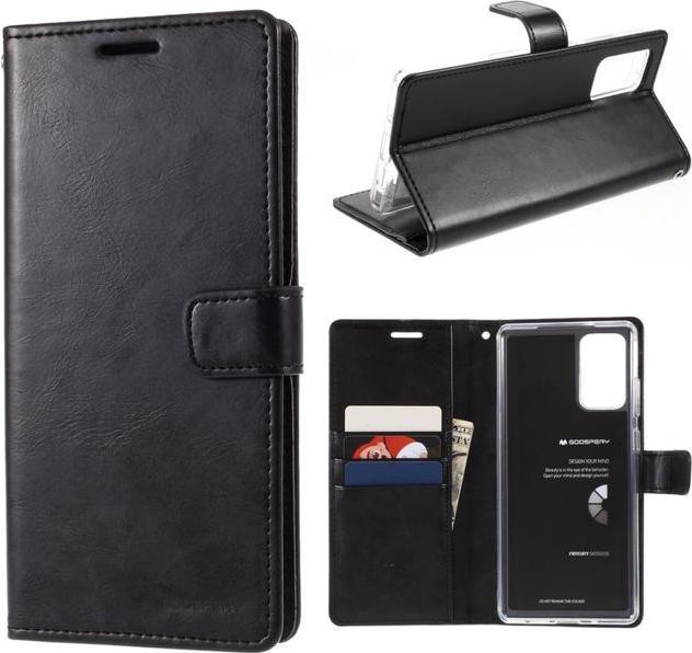Actual product image Goospery Bluemoon Diary Series (Samsung Galaxy Note 20)