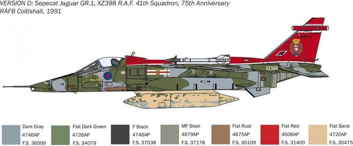 Immagine prodotto 1:72 Sepecat JAGUAR GR.1/3 R.A.F.