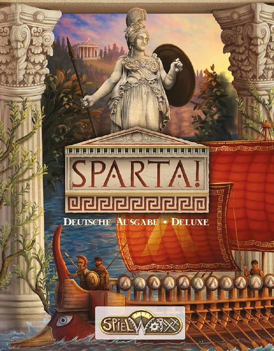 Actual product image Spielworxx SPWD0009 - Sparta, board game, for 1-2 players, from 14 years (DE edition) (German)