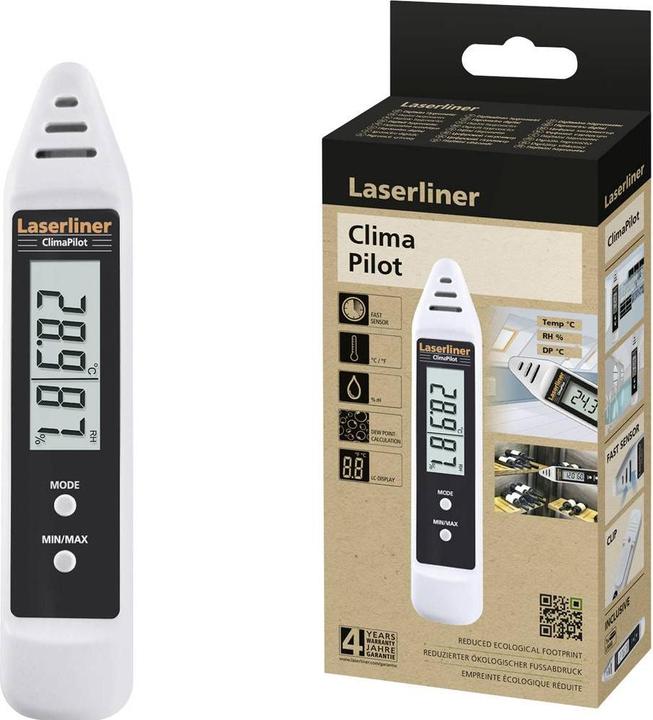Image du produit Laserliner ClimaPilot Luftfeuchtigkeits- und Temperaturdatenlogger