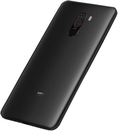 Produktbild Xiaomi Pocophone F1 (128 GB, Graphite Black, 6.18", Hybrid Dual SIM, 12 Mpx, 4G)