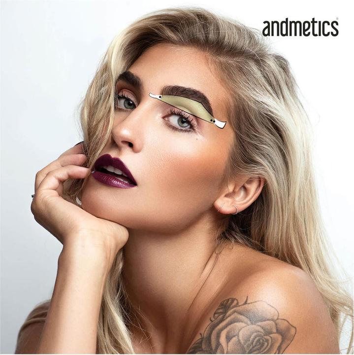 Actual product image Andmetics Brow Wax Strips Women (45 x, 45 g)