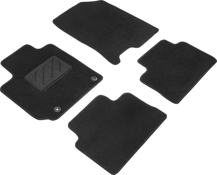 Image du produit Walser Tapis de sol pour Hyundai Kona 06/2017 - aujourd'hui (2 tapis avant + 2 tapis arrière)