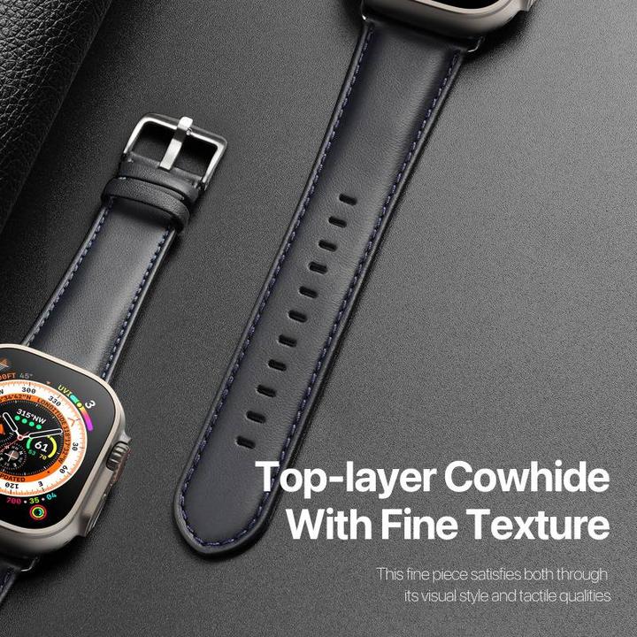 Actual product image Dux Ducis YS Series Genuine Leather Bracelet (38 mm, 40 mm, 41 mm, Genuine leather)