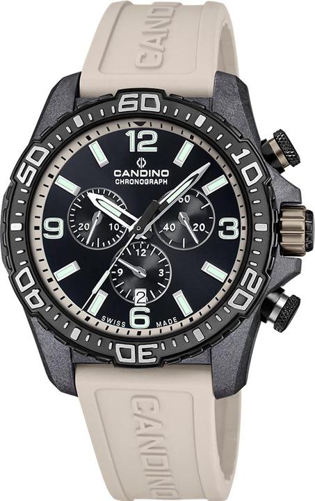 Actual product image Candino Gents Chrono (Chronograph, 45 mm)